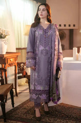 Swagiwear Jade - 3PC Lawn Chickenkari Embroidered Suit -