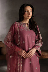 Swagiwear Batik - Summer 3PC Lawn Embroidered Suit -