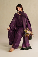 Swagiwear iznik - 3PC Lawn Embroidered Suit -