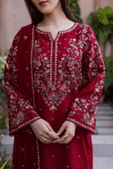 SwagiWear - 3PC EMBROIDERED LAWN SUIT - Sw1340