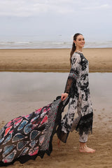 Veezal - Summer 3PC Lawn Digital Printed Dress - Sw1377