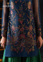 Swagiwear AsimJofa - Unstitched 3 piece Sequin embroidered Lawn suit -