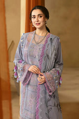 Swagiwear Swagiwear - Summer 3PC Lawn Chickenkari Embroidered Suit -