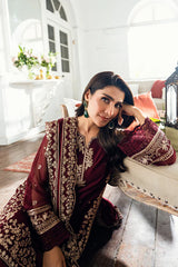 SwagiWear - 3PC EMBROIDERED LAWN SUIT - Sw1354