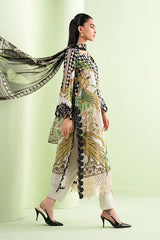 SwagiWear - Summer 3PC Lawn Digital Printed Dress - Sw1366
