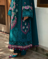 Swagiwear Sobia Nazir - Winter 3PC Dhanak Embroidered Suit -