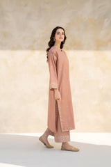 Zara shahjahan 2Pc Embroidered Lawn Suite With Fully Embroidered trouser Sw924