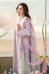 Swagiwear Qalamkar - Summer 3PC Lawn ChickenKari Embroidered Suit -