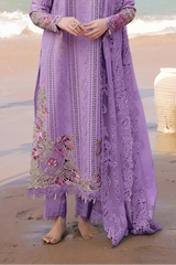 Swagiwear Qalamkar - 3PC Lawn Chikenkari Embroidered Shirt -