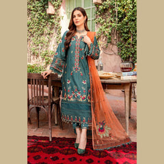 Swagiwear Nisa Zink Unstitched 3 Piece Embroidered Lawn Suit