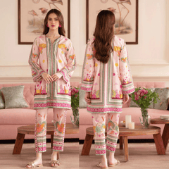 SwagiWear - Summer 2PC Lawn Digital Print Dress - Sw1349