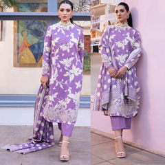 Lawn Unstitched 3 Piece Printed Dress Sw921