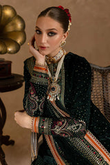 Swagiwear Ansub jahangir Embroidered Velvet 3piece suit -