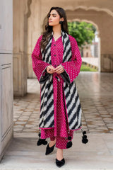 Lawn Unstitched 3 Piece Printed Dress - Sw922