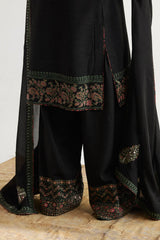 Lawn Unstitched 3 Piece Embroidered Dress - Sw1033