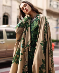 Charizma - Winter 3PC Dhanak Embroidered Suit - Sw1519