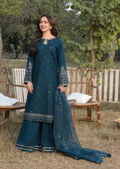 Swagiwear ZaraShahJahan -3PCs Embroidered Lawn Dress -