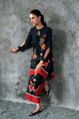 Swagi Wear - Summer 2PC Lawn Digital Printed Dress - Sw1382