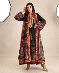 MUSHQ - Winter 3PC Karandi Digital Printed Dress - Sw1521