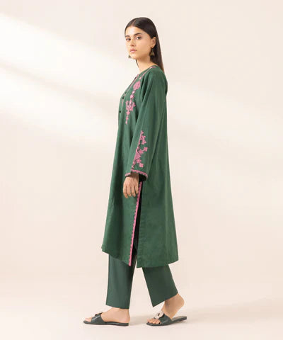 Swagiwear Lawn Unstitched 3 Piece Embroidered Dress 