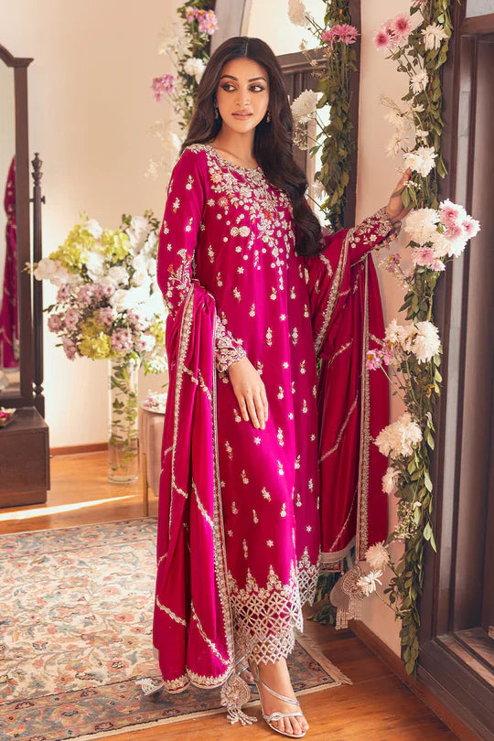 Swagiwear SUNNiA MANAHiL - 3pc Heavy Embroidered Lawn Stuff - 