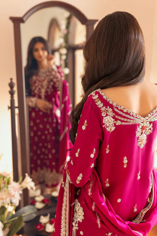 Swagiwear SUNNiA MANAHiL - 3pc Heavy Embroidered Lawn Stuff - 