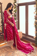 Swagiwear SUNNiA MANAHiL - 3pc Heavy Embroidered Lawn Stuff - 