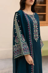 Swagiwear Sapphire 3PC Lawn Embroidered Suit 