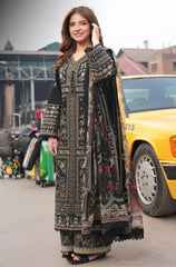 Swagiwear Asim Jofa - summer  3PC lawn Embroidered Suit - 