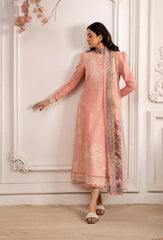 SwagiWear - Summer 3PC Lawn Embroidered Suit - Sw1337