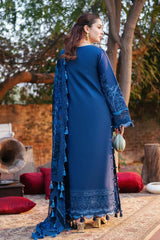 SwagiWear - Summer 3PC Lawn Chikenkari Embroidered Shirt - Sw1338