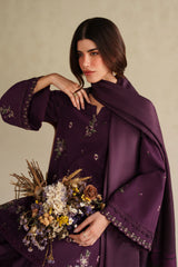 Swagiwear iznik - 3PC Lawn Embroidered Suit - 