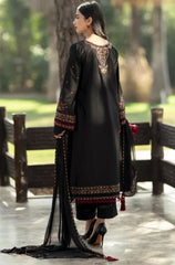 Swagiwear Zara Shahjahan - 3PC Lawn Embroidered Suit - 
