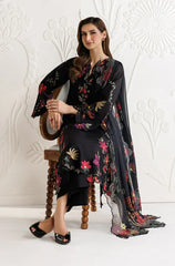 Iznik - 3PC Dhanak Embroidered Shirt With Chiffon Printed Dupatta and Trouser - Sw1515
