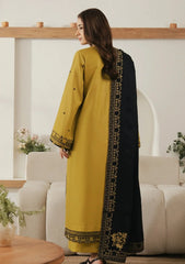 Motifz - Winter 3PC Dhanak Embroidered Suit - Sw1506