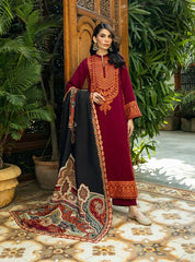 URGE - 3PC Lawn EMBROIDERED SHIRT WITH MONARK PRINTED DUPATTA Sw891