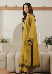 Motifz - Winter 3PC Dhanak Embroidered Suit - Sw1506