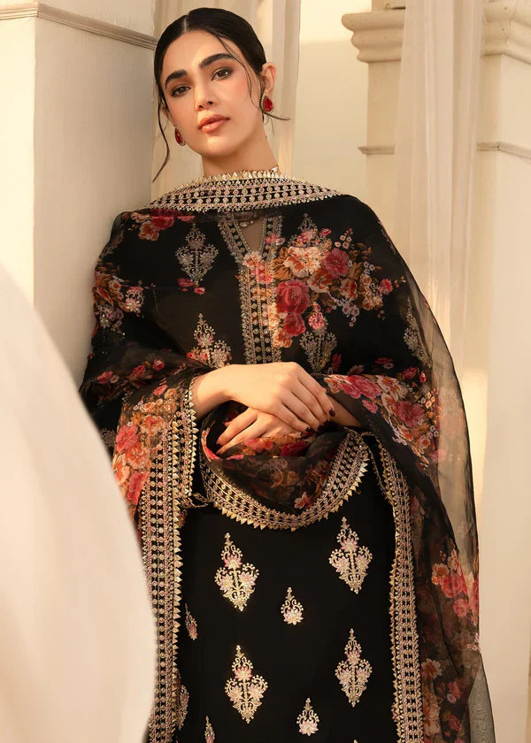 Swagiwear Swagiwear - Unstitched Luxury Lawn Heavy Embroidered 3PC Suit - 