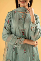 Nishat, unstitched 3 piece embroidered summer suit. Sw900