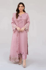 Swagiwear Nisa, Lawn 3.piece embroidered Summer suit with Orgenza dupatta. 