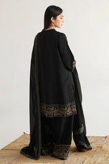 Lawn Unstitched 3 Piece Embroidered Dress - Sw1033