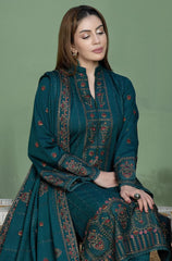 Mohagni - Summer 3PC Lawn Embroidered Suit - Sw1101
