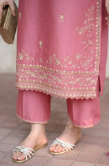 Swagiwear Summer 3PC Lawn Embroidered Suit - 