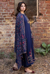 Izel - Winter 3PC Dhanak Embroidered Suit - Sw1502