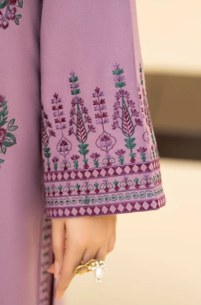 Swagiwear Izel - 3PC Lawn Embroidered Suit - 