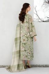 Lawn 3PC Printed Digital Printed Monar Dupatta Sw847