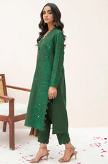 Swagiwear Sapphire - Winter 3PC Dhanak Embroidered Suit - 