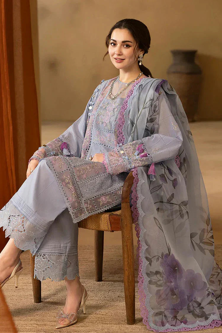 Swagiwear Swagiwear - Summer 3PC Lawn Chickenkari Embroidered Suit - 