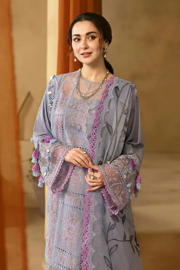 Swagiwear Swagiwear - Summer 3PC Lawn Chickenkari Embroidered Suit - 