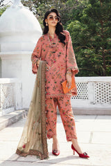 Veezal - Summer 3PC Lawn Digital Printed Dress - Sw1380
